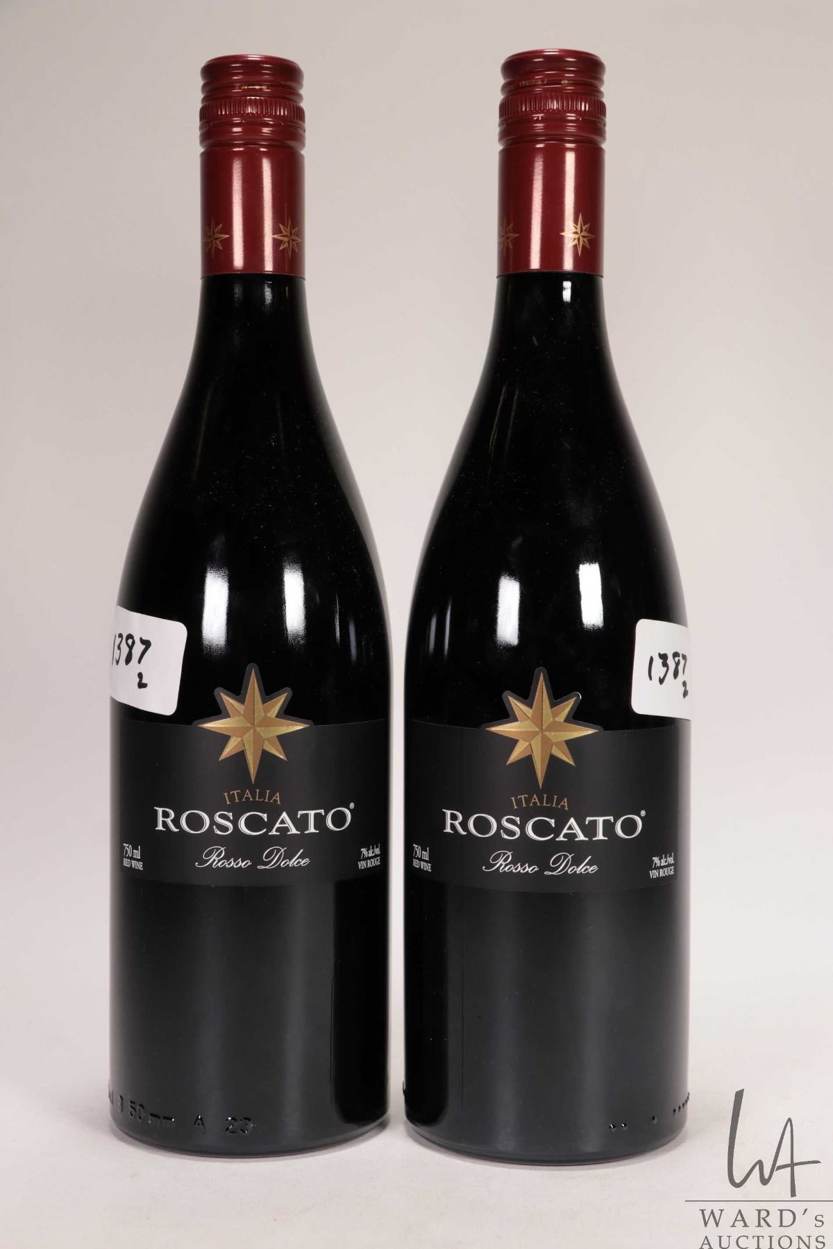 Roscatta Two bottle of Roscata Dark/ Dark Red Blend/ 750ml /13% ABV Note ...