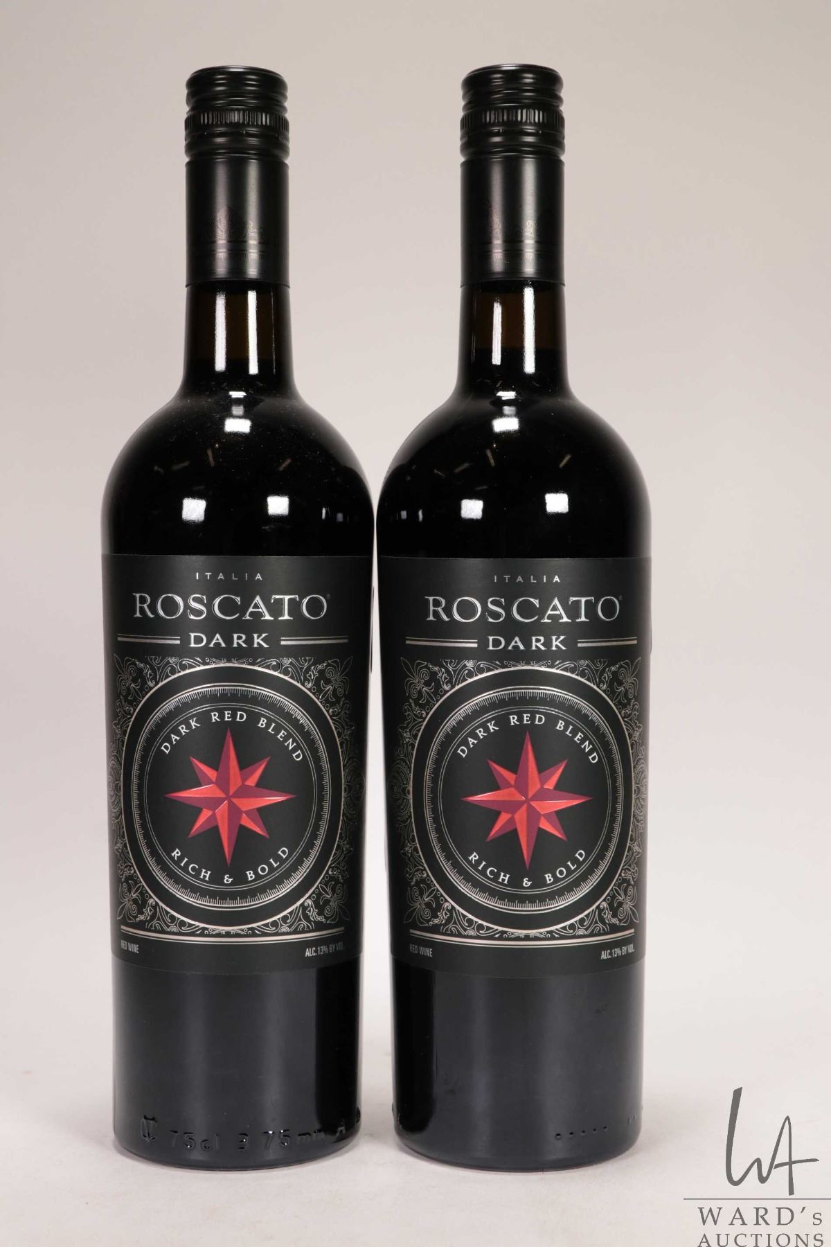 Roscatta Two bottle of Roscata Dark/ Dark Red Blend/ 750ml /13% ABV Note ...