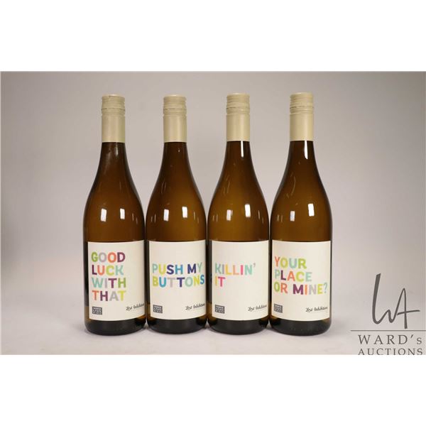 Four bottles of Church & State Wines/ Lost Inhibitions/750ml/ 14.0% ABV Note: Alcohol cannot be insu