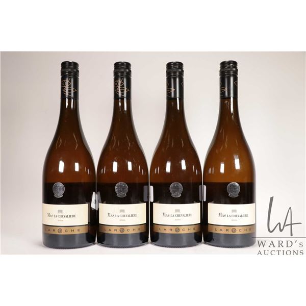 Four Bottles of Laroche/ Mas La Chevaliere/ 2004/ Blended White Wine/ 750ml/ 14% ABV Note: Alcohol c
