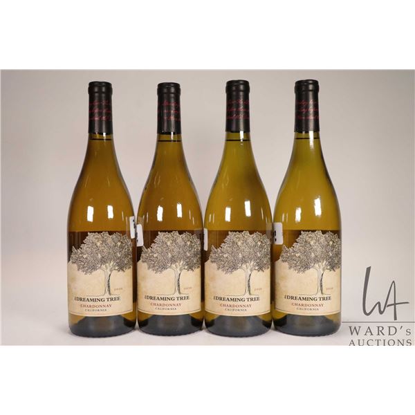 Four bottles of the Dreaming Hill/ 2016/ Chardonnay/ 750ml/ 13.5% ABV Note: Alcohol cannot be insure