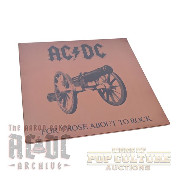 AC/DC - For Those About to Rock U.S. Sealed Vinyl LP - 3422