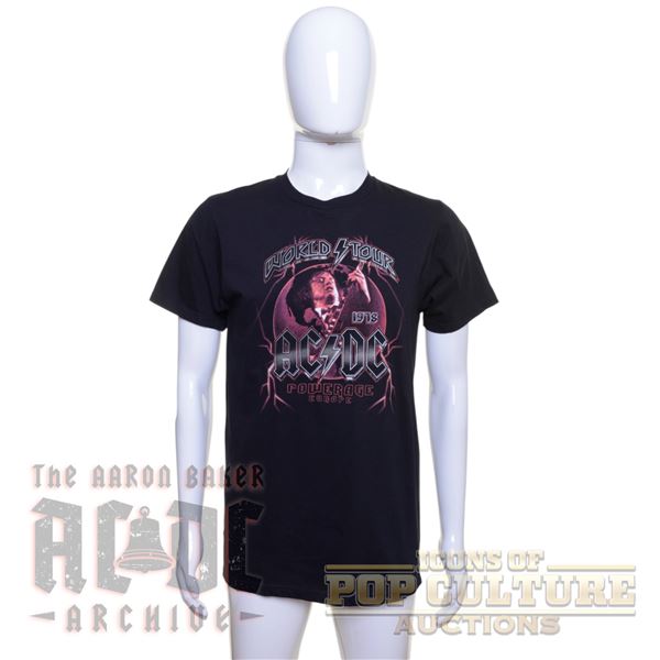 AC/DC - “Powerage 1978 World Tour” Throwback T-Shirt - 3224