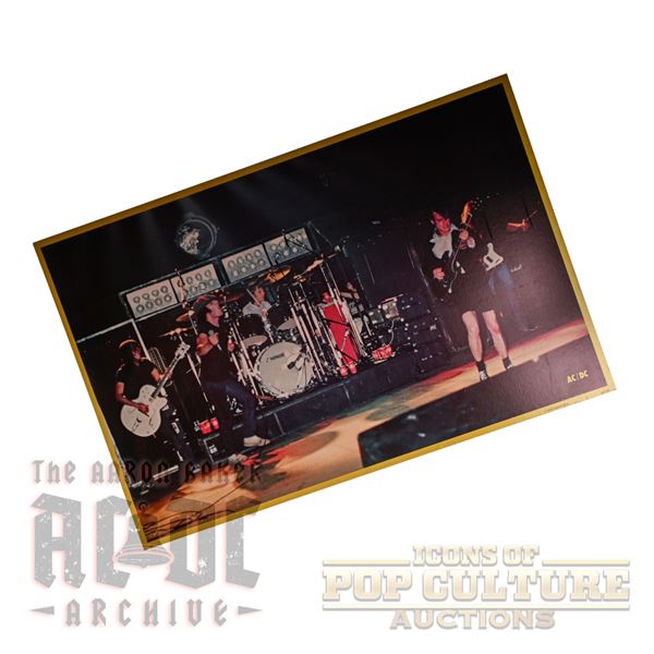 AC/DC - Back in Black Tour Concert Poster - 2144