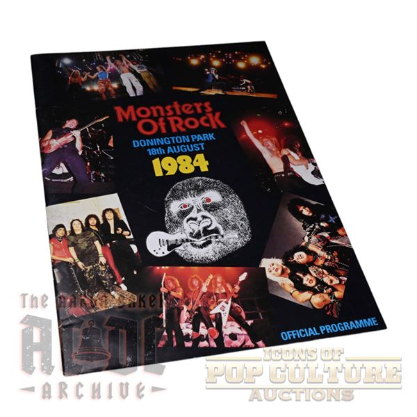 Monsters of Rock 1984 Donington Park Official Program - 2269