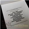 Image 3 : AC/DC - “Last Action Hero” CD Single – Production Mechanical Proof - 2047