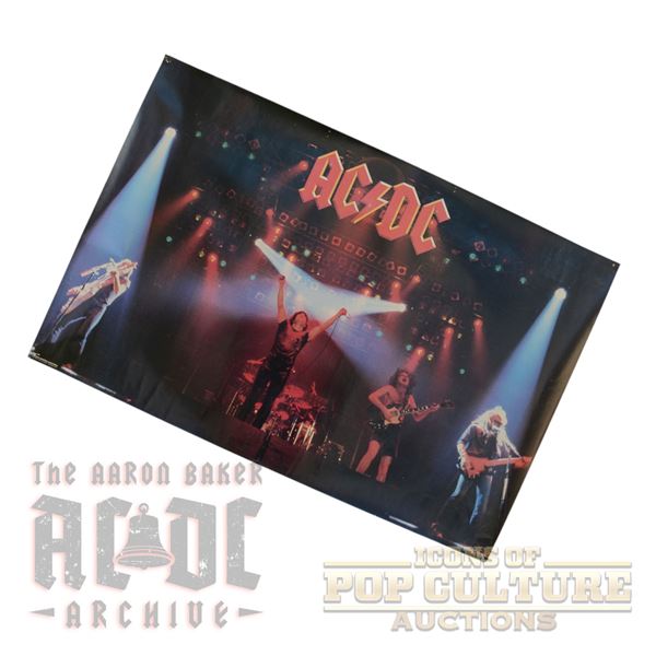 AC/DC – Original 1981 Commercial Live Stage Poster - 3600