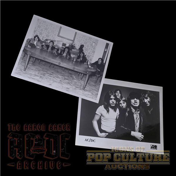 AC/DC - Two 8" x 10" Photographs - 3495