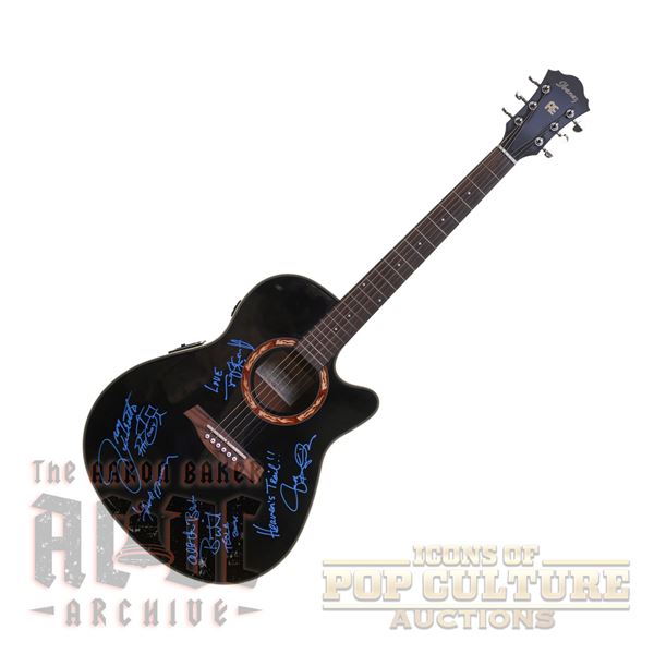 Tesla - Autographed Acoustic Guitar - 4126