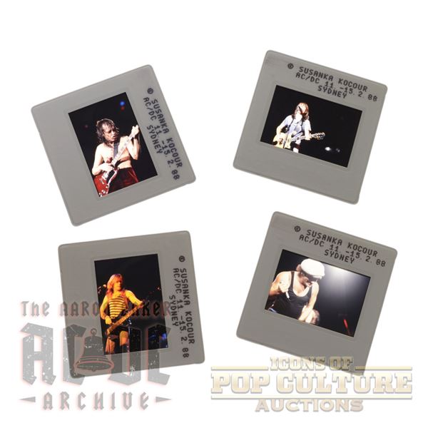 AC/DC – Set of Original Color Slides - 1986
