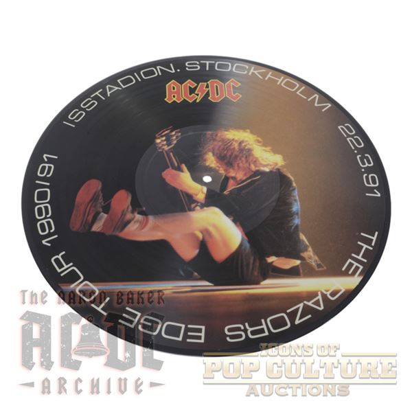 AC/DC – The Razors Edge Tour 1991 Stockholm Unoffical Picture Disc - 4523