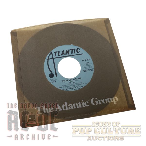 AC/DC – “Whole Lotta Rosie” 7" Promotional Single - 2204