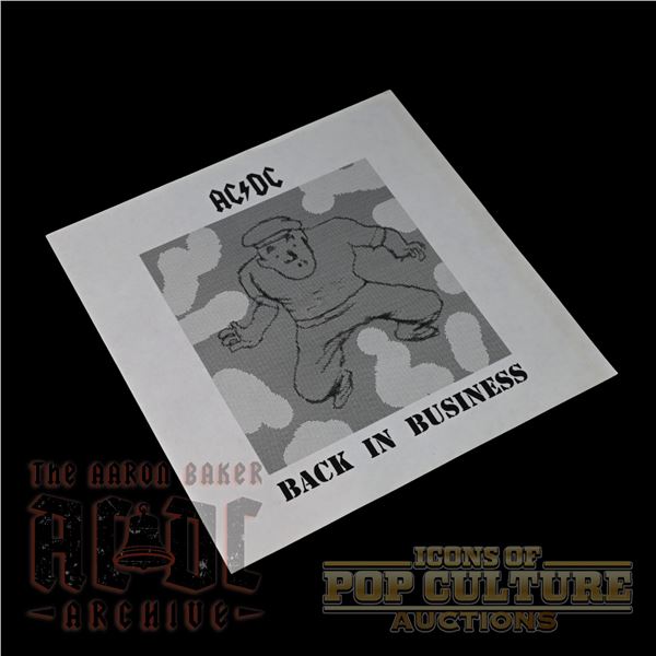 AC/DC - “Back In Business” Russian Flexi-Disc 7″ Single - 3410