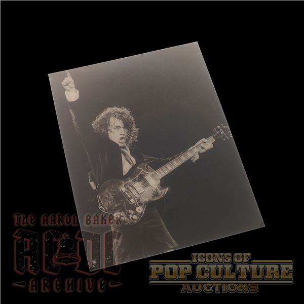 AC/DC - Angus Young 11" x 14" Photographic Print - 1996