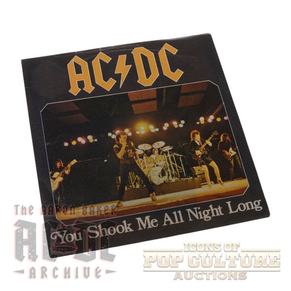 AC/DC – You Shook Me All Night Long Italian 7" Single - 2224