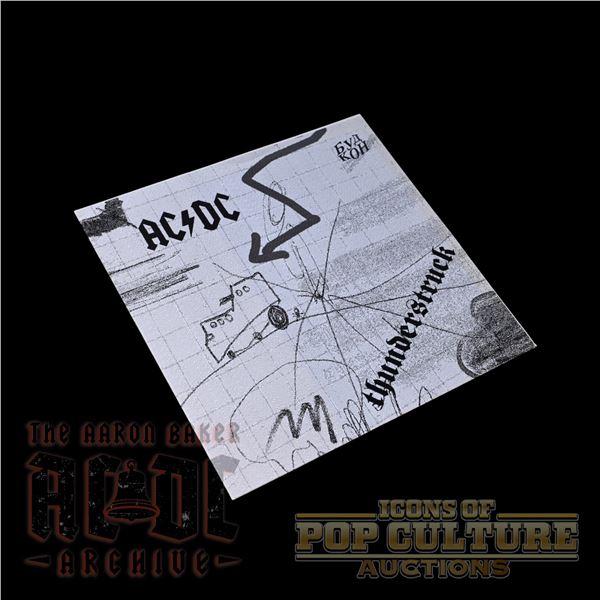 AC/DC - “Thunderstruck” Russian Flexi-Disc 7″ Single - 3806