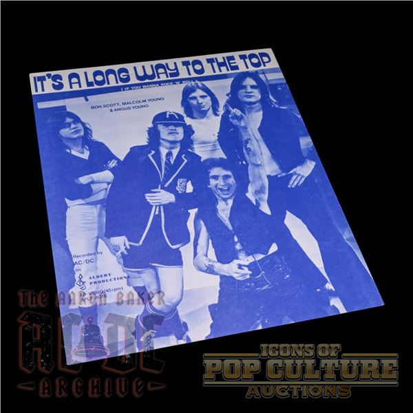 AC/DC - “It’s a Long Way to the Top Australian Sheet Music - 2327