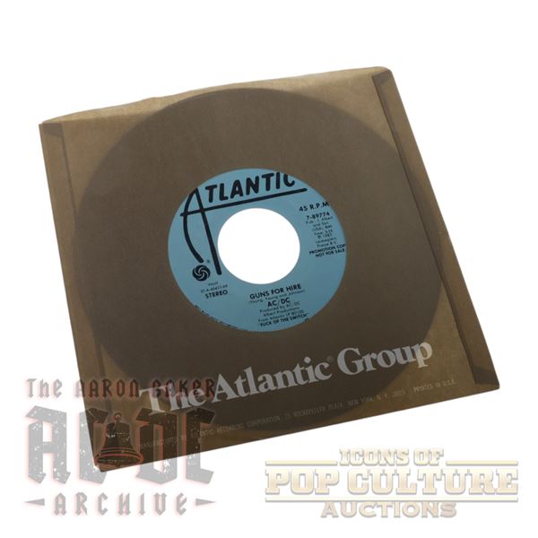 AC/DC – “Guns for Hire” 7" Promotional Single - 2207