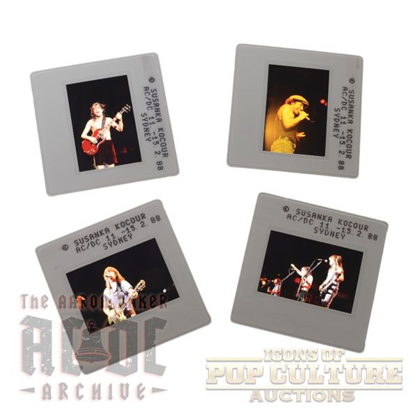 AC/DC – Set of Original Color Slides - 1987
