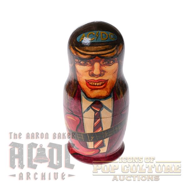AC/DC - Hand-Painted Russian Nesting Doll Set - 3382