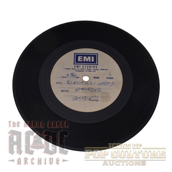 Geordie - Extremely Rare 7" Single-Sided Test Pressing Electric Lady - 4466