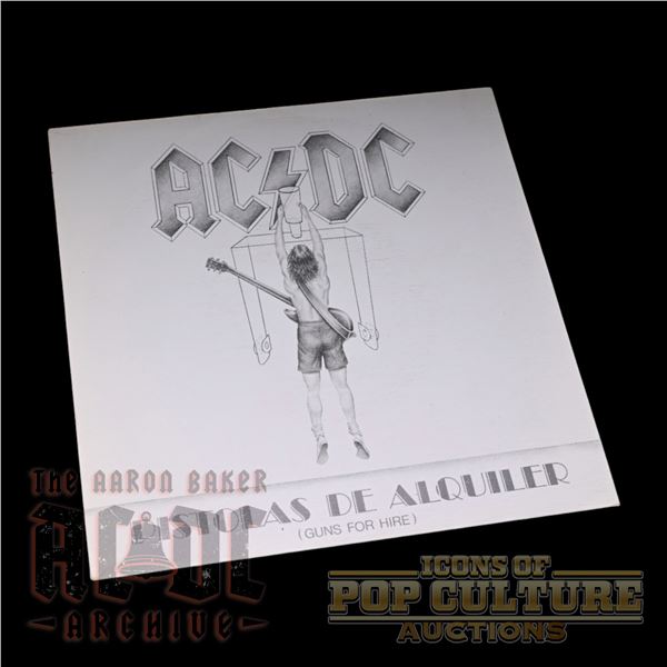 AC/DC – Pistolas de Alquiler (Guns for Hire) Spanish Promo 7-inch Single - 4487