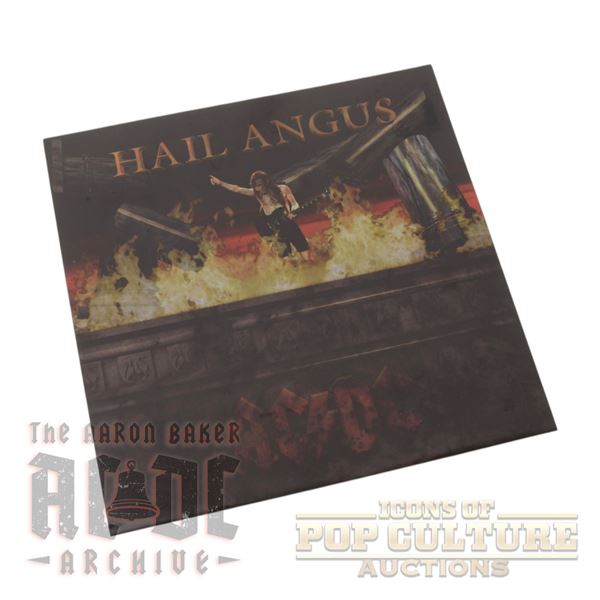 AC/DC - “Hail Angus” Unofficial 7" Red Vinyl Single - 3801