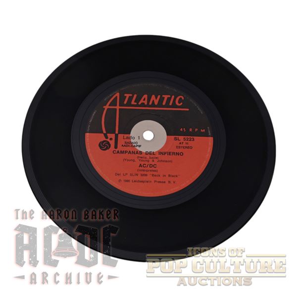 AC/DC – Campanas del Infierno (Hells Bells) Argentine 7-inch single - 4488