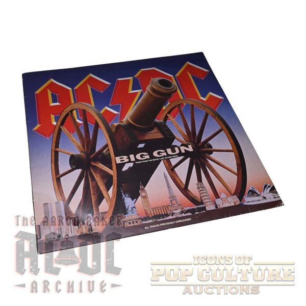 AC/DC - Big Gun 12" UK Single - 4967
