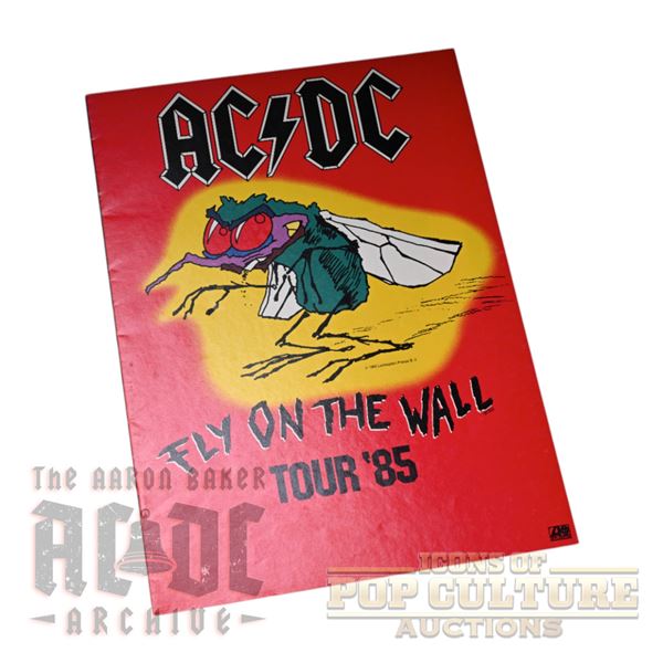 AC/DC - Fly on the Wall Tour 1985 Program - 2267