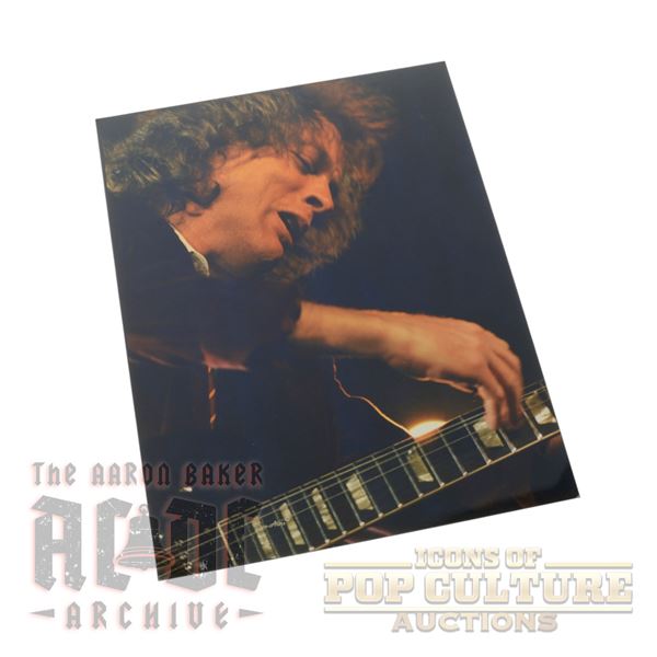 AC/DC - Don Aters Photographic Print of Angus Young - 2022