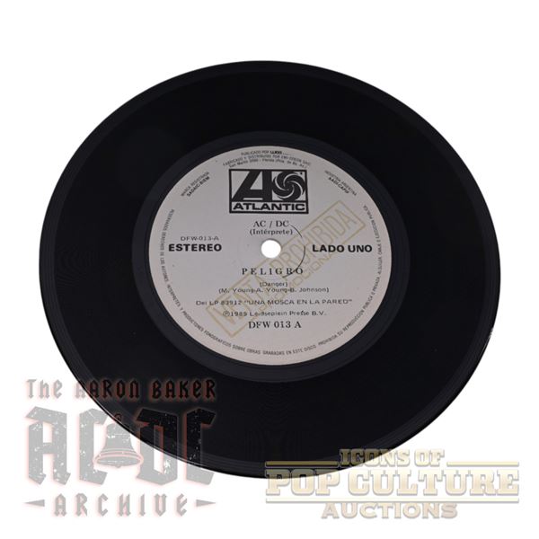 AC/DC / Foreigner – Peligro / Eso Fue Ayer Argentina 7-inch Promotional Single - 4492