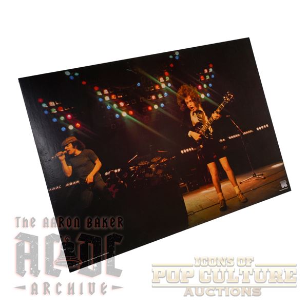 AC/DC - Concert Poster Featuring Brian Johnson & Angus Young - 2145
