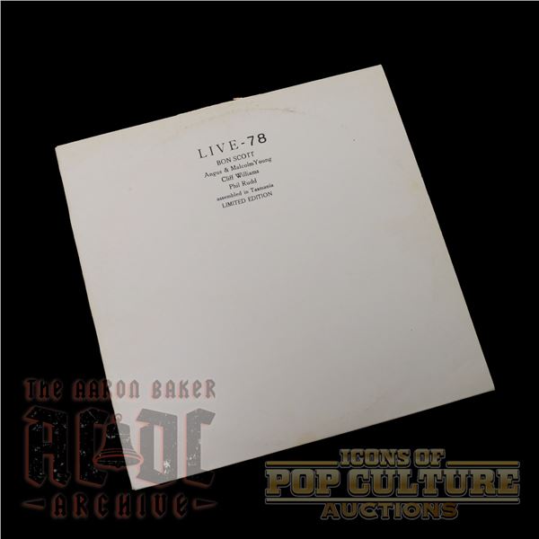 AC/DC - “Live-78” Bootleg LP - 1960