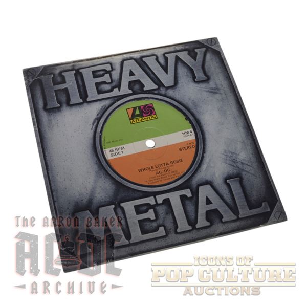 AC/DC - "Whole Lotta Rosie" UK 7" Single - 2228