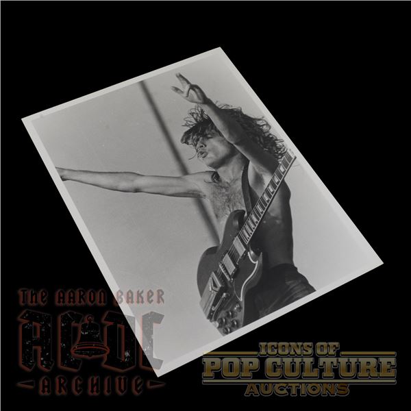 AC/DC - Original Angus Young Concert Photograph - 2094