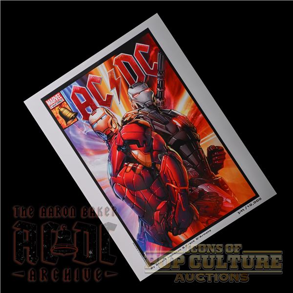 AC/DC - Marvel “Iron Man 2” Limited Edition Poster – Hand-Numbered - 2128