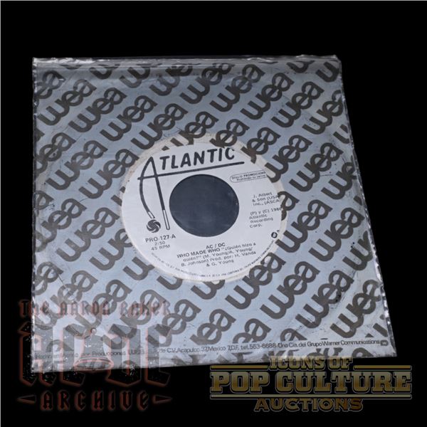 AC/DC – Who Made Who (Quien Hizo A Quien) 7-inch Mexico Promo Single - 4479