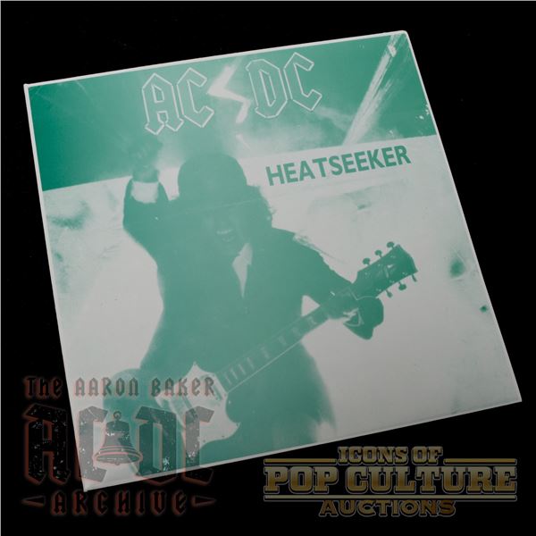 AC/DC - "Heatseeker" Unofficial 7" Teal Vinyl Single - 3751