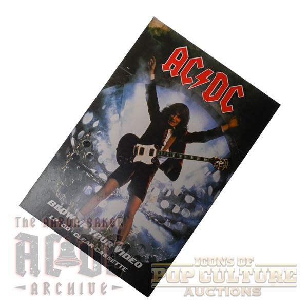 AC/DC - Blow Up Your Video Promotional Poster - 2142
