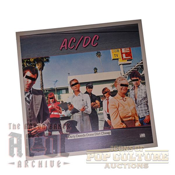 AC/DC - Dirty Deeds Done Dirt Cheap Promotional Poster - 2135