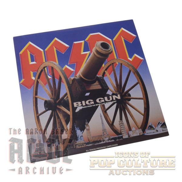AC/DC – Big Gun UK 7″ Vinyl Single - 3752