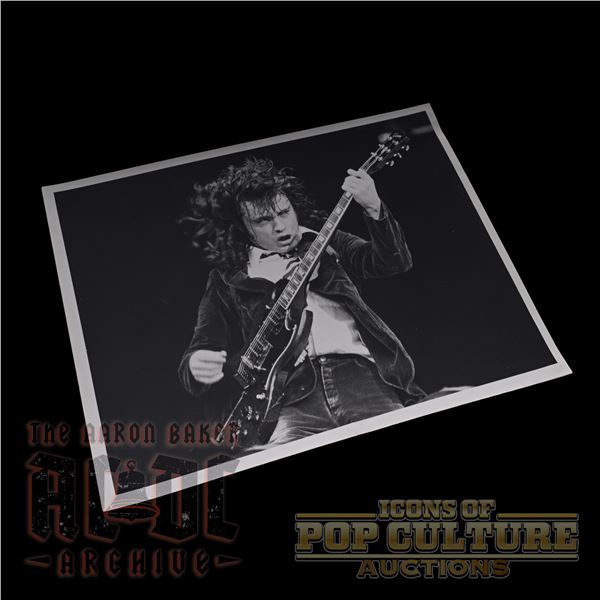 AC/DC - Original Photograph of Angus Young - 3493