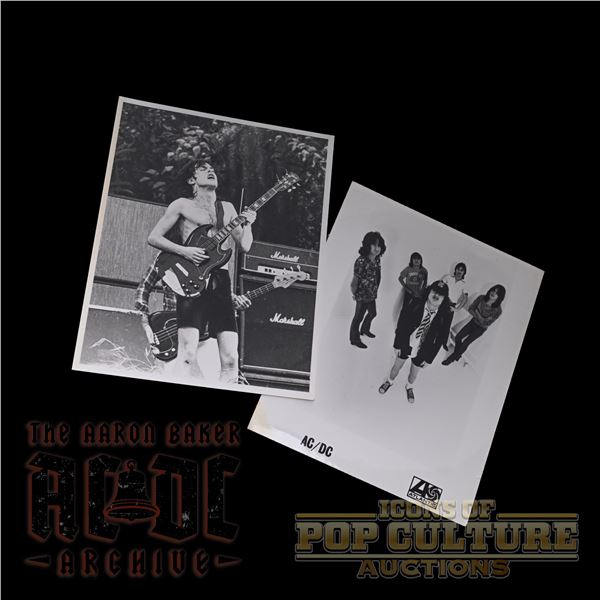 AC/DC - Two 8" x 10" Photographs - 3492