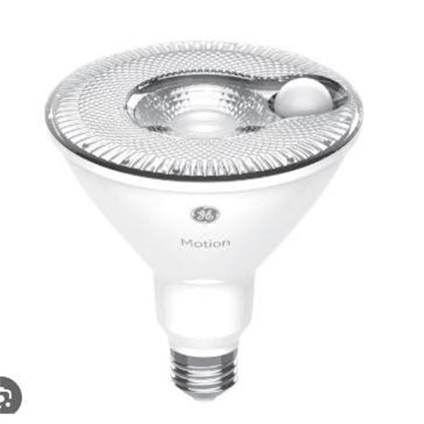 GE Ultra Bright LED Motion-Sensing Floodlight, 19W, Daylight