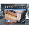 Image 2 : LED Edison Bulb 6W 6-Pack ST58 with 2700K 700 Lumen Output