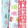 Image 1 : Danson Decor 100 Percent Recycled Eco-Friendly Wrapping Paper Roll Set 3X50 SQ FT