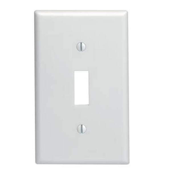 15 Single White Light Switch Covers With Hardware