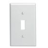Image 1 : 15 Single White Light Switch Covers With Hardware