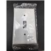 Image 3 : 15 Single White Light Switch Covers With Hardware